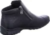 A black leather boot with a zipper. Produktbild-Vorschau