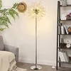 Moderne kristallen vloerlamp, 8-vlammige sierlamp met Productafbeelding-voorbeeld 2