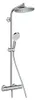 Hansgrohe CROMETTA Showerpipe S 240 1jet Anteprima dell’immagine prodotto 12
