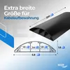 HEXIM Kabelkanal 4 Meter (2 Leisten) 68x18mm schwarz PVC Produktbild-Vorschau 2