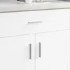 vidaXL Poignée Uni 2 pcs argent 105,7 x 7,4 x 15,5 mm Voir les images du produit 2