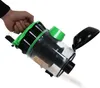 A hand holding a vacuum cleaner attachment, showing dust being emptied. Produktbild-Vorschau