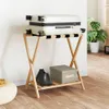vidaXL Porte-bagages 68x38x58 cm Bambou Voir les images du produit 2
