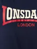 Herren T-Shirt normale Passform TWO TONE Navy XL Lonsdale Produktbild-Vorschau 5