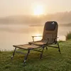 CampFeuer 2in1 Angelstuhl, Olivgrün/Schwarz, Produktbild-Vorschau 2