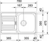 Franke Küchen-Spüle Euroform EFX 614-78 (101.0024.026) - Produktbild-Vorschau 2