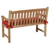Madison Bankauflage Panama 120x48 cm Ziegelrot Produktbild-Vorschau 4
