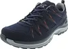 A single blue hiking shoe is shown against a white background. Voir les images du produit