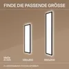 B.K.Licht - LED Deckenlampe mit indirektem Licht, Flach, Produktbild-Vorschau 6