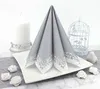 Airlaid Serviette Romantique in Silber, 40 x 40 cm, 50 Produktbild-Vorschau 7