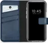 Selencia Echtleder Klapphülle iPhone 12 Mini - Blau Produktbild-Vorschau 1