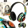 KIK KX3380 Bezdrátová sluchátka graffiti, Bluetooth 5.1 Náhled obrázku produktu 1