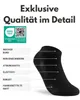 Sneaker Socken Herren Damen atmungsaktiv mit Mesh-Streifen Produktbild-Vorschau 3