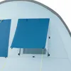 Stan CampFeuer TunnelX pro 4 osoby, šedomodrý, tunelový Náhled obrázku produktu 6