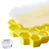 Silikonová forma na kostky ledu – žlutá Náhled obrázku produktu 3