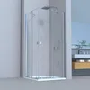 Movable Duschkabine Schiebetuer Nano Glas Eckeinstieg Produktbild-Vorschau 3