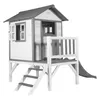 AXI Spielhaus Beach Lodge XL in Weiß mit Rutsche in Grau | Produktbild-Vorschau 2