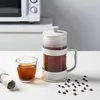 French-Press-Kaffeebereiter (350 ml), weiße Kaffeepressen, Produktbild-Vorschau 2