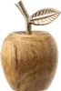 Noor Living Deko Holz Apfel aus Mangoholz & Aluminium Produktbild-Vorschau 1