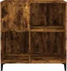 A front view of a wooden cabinet with four compartments. Náhled obrázku produktu