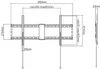 GEMBIRD Support TV mural (fixe), 43'-90' (70 kg) Marque Voir les images du produit 1