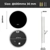 60cm Badspiegel Rund mit LED Beleuchtung Wandspiegel, Produktbild-Vorschau 8