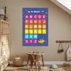 MuchoWow® - Leinwandbilder - Pädagogisch - Alphabet lernen Produktbild-Vorschau 2