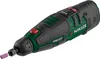 A cordless rotary tool with a grinding bit attached. Produktbild-Vorschau