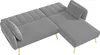 Merax Ecksofa mit Schlaffunktion, L-Form Klappsofa Produktbild-Vorschau 9