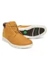 A pair of tan Timberland chukka boots are shown against a white background. One boot is shown from the side, and the other is shown from the sole. Produktbild-Vorschau
