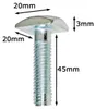 4 dadi per scanalature a T M6x40mm Adattatore per Anteprima dell’immagine prodotto 2