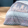 Estella Mako Jersey Bettwäsche 135x200 Carmen bleu Paisley Produktbild-Vorschau 9