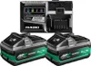 HiKOKI BoosterPack mit 2x MULTI VOLT Akkupacks BSL36B18X Produktbild-Vorschau 4