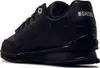 A black K-SWISS sneaker shown from the side. Voir les images du produit