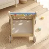 AIYAPLAY Baby Lauflernwagen Holz Lauflernhilfe mit Rädern Produktbild-Vorschau 8