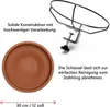 Vogeltränke balkon mit edelstahl-halterung, wetterfest Produktbild-Vorschau 3