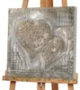 ArtUniverse Leinwandbild Herz Aus Gold II 60 x 60 cm Produktbild-Vorschau 2