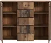 Sideboard >TEMPRA2< 2 Türen, 5 Schübe, Old-Wood Produktbild-Vorschau 5