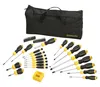 Schraubendreher-Set, 42-teilig (schwarz/gelb, mit Tasche) Produktbild-Vorschau 1