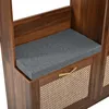Merax Garderobenschrank mit Sitzbank, Flurgarderobe mit Produktbild-Vorschau 16