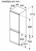 Frigorifero combinato a scomparsa da 267 l Bosch KIV86VSE0 Anteprima dell’immagine prodotto 53
