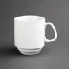 Bicchieri impilabili Olympia Whiteware da 28,4 cl (12 Anteprima dell’immagine prodotto 5