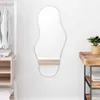 vidaXL Nástěnné zrcadlo Stříbrná 100x45 cm Náhled obrázku produktu 2