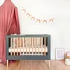 Detská Postieľka Ila Z Bukového Dreva 120x60 cm šedá - Náhľad obrázku produktu 4