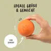 RUDELKÖNIG Hundeball orange – Ball aus Naturkautschuk, Produktbild-Vorschau 5