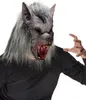 Wolfmasker, weerwolf, grijs - One size Productafbeelding-voorbeeld 1