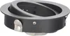 A black recessed spotlight housing with adjustable rings is shown against a white background. Anteprima dell’immagine prodotto