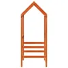 Dach für Kinderbett Wachsbraun 118x70x176,5cm Massivholz Produktbild-Vorschau 5