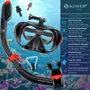 KESSER® Schnorchelset Profi Taucherbrille Schnorchelmaske Produktbild-Vorschau 2