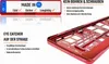 2 Kennzeichenhalter Rot - Chrom Kennzeichenhalterung Halter Produktbild-Vorschau 9